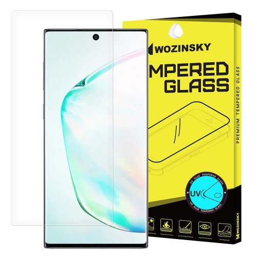 Wozinsky Tempered Glass UV screen protector 9H for Samsung Galaxy Note 10 Plus (in-display fingerprint sensor friendly) - without glue and LED lamp