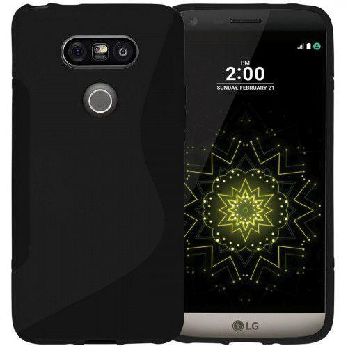 Θήκη TPU S-Line για LG G5 μαύρου χρώματος
