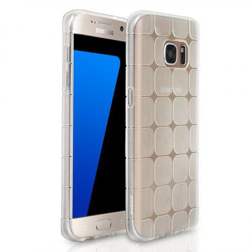 Θήκη TPU Rubik"s για Samsung Galaxy S7 Edge G935 λευκού χρώματος