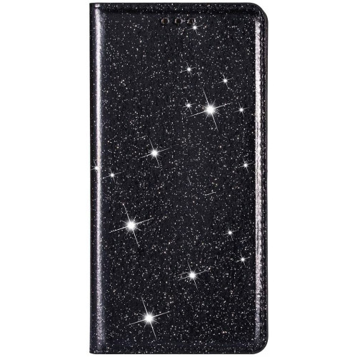 Θήκη OEM Xiaomi Redmi 9 Bling Glitter Wallet Black