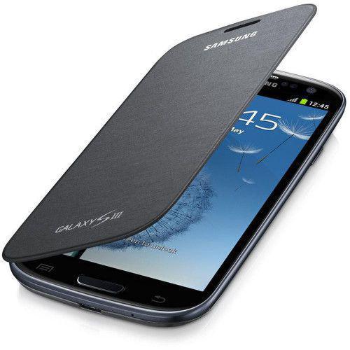 Samsung Flip Cover EFC-1G6FGECSTA for Galaxy S3 i9300 Titanium Grey