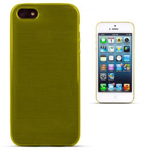 Θήκη Jelly Brush TPU για iPhone 5/ 5s /SE πράσινου χρώματος