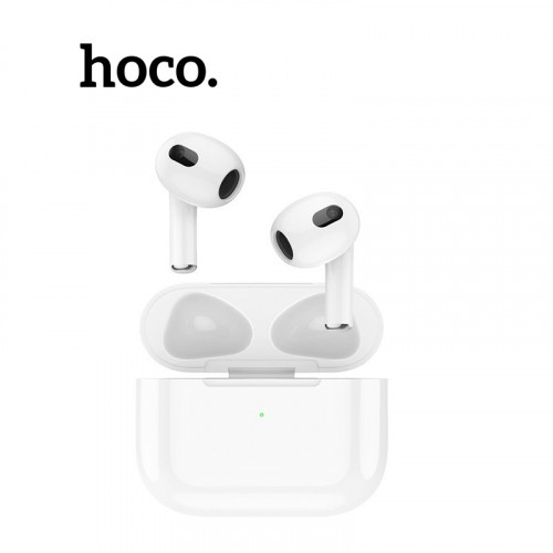 Hoco EW43 Earbud Bluetooth Handsfree Ακουστικά με Θήκη Φόρτισης Λευκά