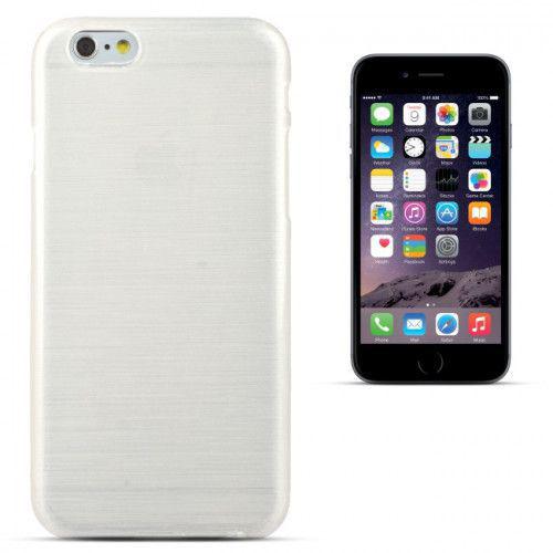 Θήκη Jelly Brush TPU για iPhone 6 / 6s Plus λευκού χρώματος