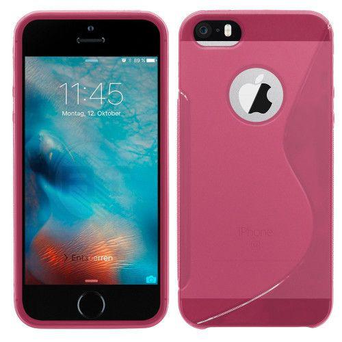 Θήκη TPU S-Line για iPhone 5/ 5s / SE ροζ χρώματος
