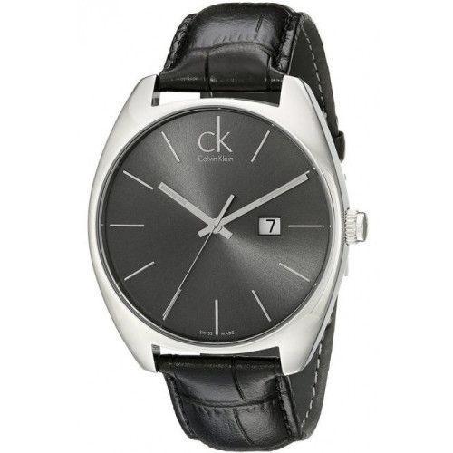 Calvin Klein Exchange Black Dial and Leather Strap - K2F2110