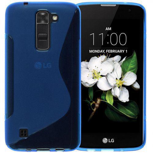 Θήκη TPU S-Line για LG K7 μπλε χρώματος