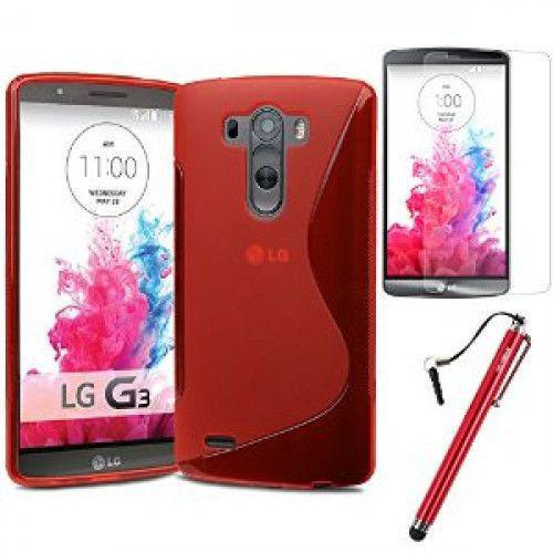 Θήκη TPU S line για LG G3 D855 Red