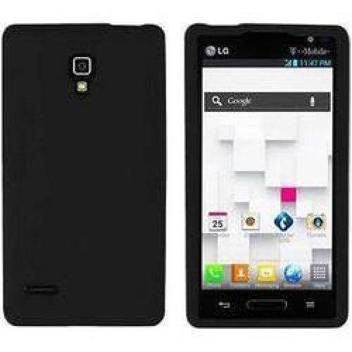 Θήκη TPU για LG Optimus L7 P700 / P705 black+ Φιλμ Προστασίας Οθόνης