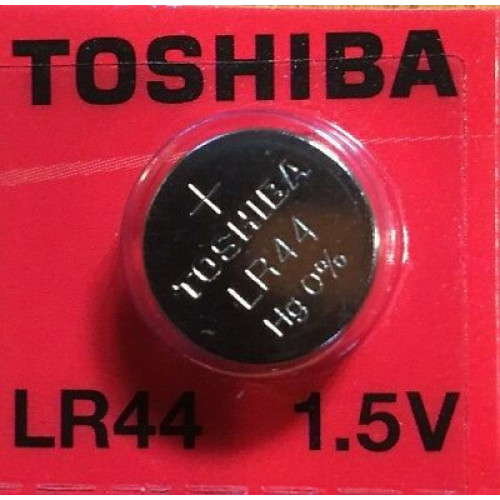 Toshiba Αλκαλική Μπαταρία Ρολογιών LR44 1.5V 1τμχ