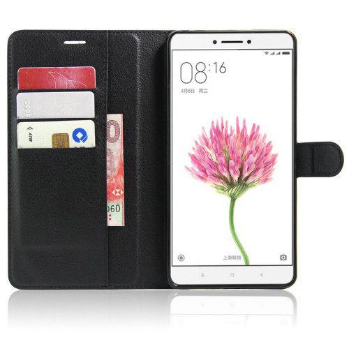 Θήκη OEM Wallet για Xiaomi Mi Max 6.44" ( stand ,θήκες για κάρτες,χρήματα) μαύρου χρώματος