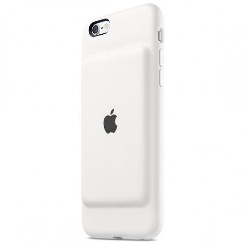 Apple MGQM2ZM Smart Battery Case iPhone 6 / 6S λευκού χρώματος