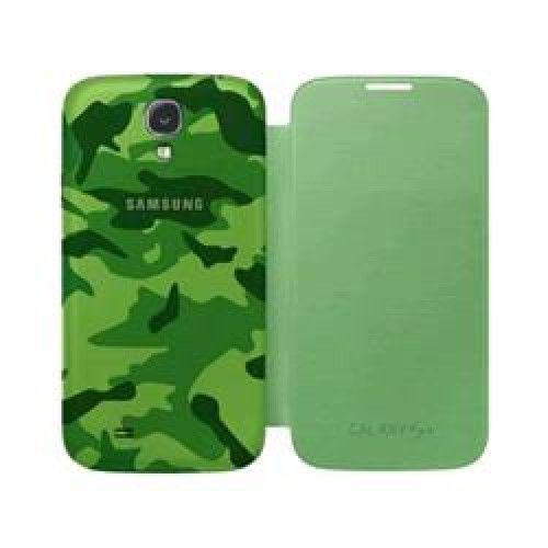 Samsung Flip Cover ENM-EF-FI950BGEGWW Verde Mimetica for Galaxy S4 green