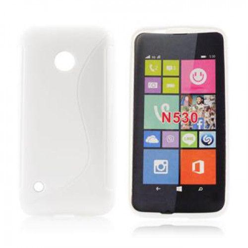 Θήκη TPU S-Line για Nokia Lumia 530 white