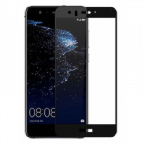 Φιλμ Προστασίας Οθόνης Tempered Glass (άθραυστο ) 9H για Huawei P9 Lite Mini full face black