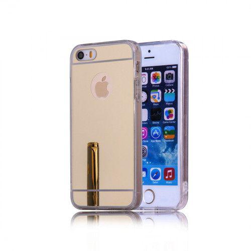 Θήκη Jelly Mirror για iPhone 5 /5s χρυσού χρώματος