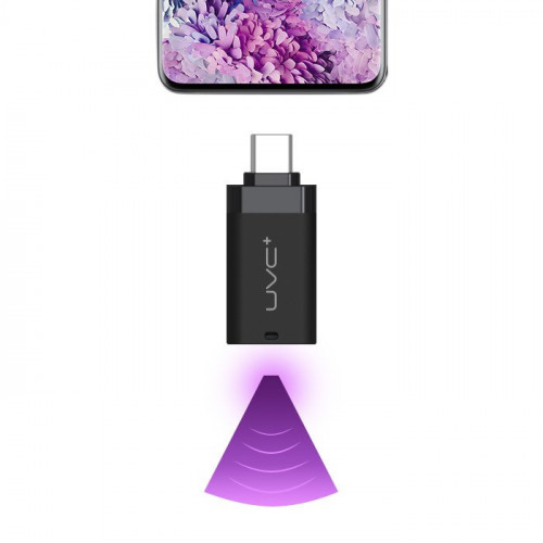 Mini UV αποστειρωτικό απολυμαντικό κινητού τηλεφώνου USB TYPE C OTG 