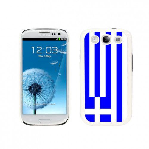 Θήκη OEM για Samsung Galaxy S3 i9300 Metal Plate Greek Flag by Warp 