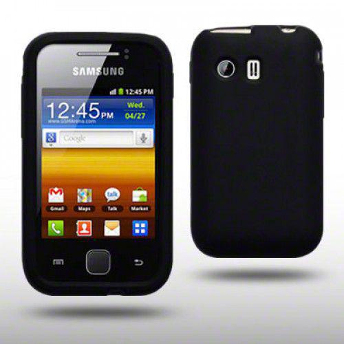 Θήκη Σιλικόνης για Samsung Galaxy Y S5360 μαύρη