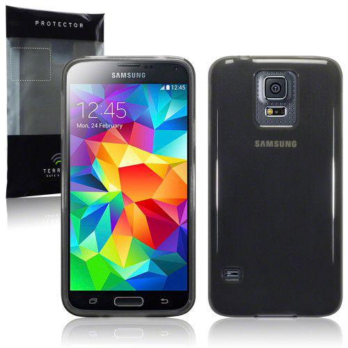 Θήκη TPU Gel για Samsung Galaxy S5 Smoke Black