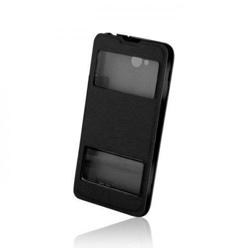Θήκη για Samsung Galaxy Note 2 N7100 Smart Flap μαύρου χρώματος