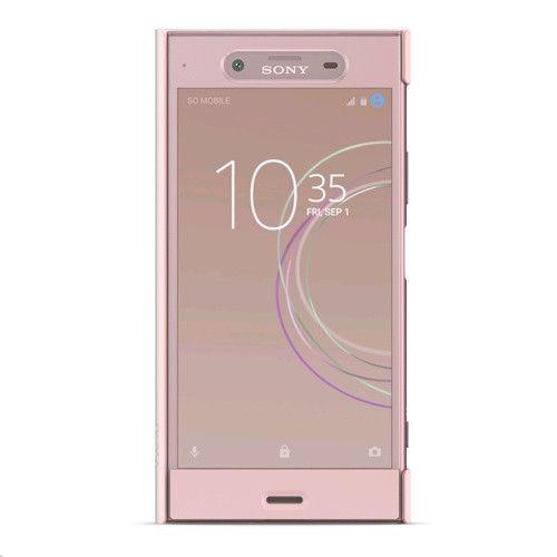 Sony SCTG50 Original Style Cover Stand Xperia XZ1 ροζ χρώματος