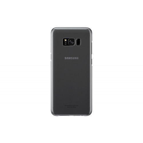Samsung Clear Cover EF-QG955CBE Galaxy S8 Plus ημιδιάφανου μαύρου χρώματος