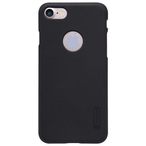 Θήκη Nillkin Super Frosted Shield για iPhone 7 black + Φιλμ Προστασίας Οθόνης