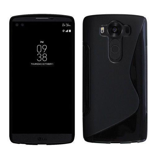 Θήκη TPU S-Line για LG V10 μαύρου χρώματος