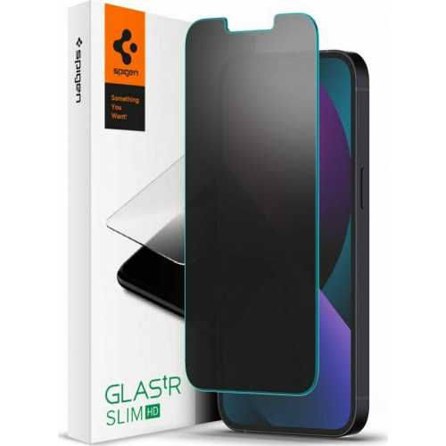 Spigen GLAS.TR Slim Privacy Tempered Glass iPhone 13 / 13 Pro AGL03393