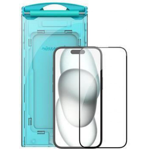 Nillkin EZ SET Tempered Glass (2PCS) for Apple iPhone 15 Black
