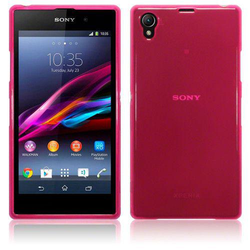 Θήκη TPU Gel για Sony Xperia Z1 Pink