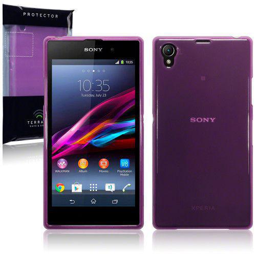 Θήκη TPU Gel για Sony Xperia Z1 Purple