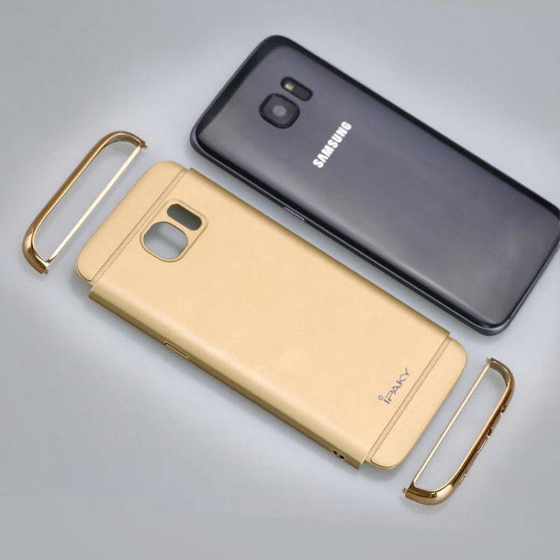 Θήκη iPaky 3 in 1 elegant 3-piece σκληρή θήκη για Samsung Galaxy S7 Edge  G935 μαύρου χρώματος - Warp.gr