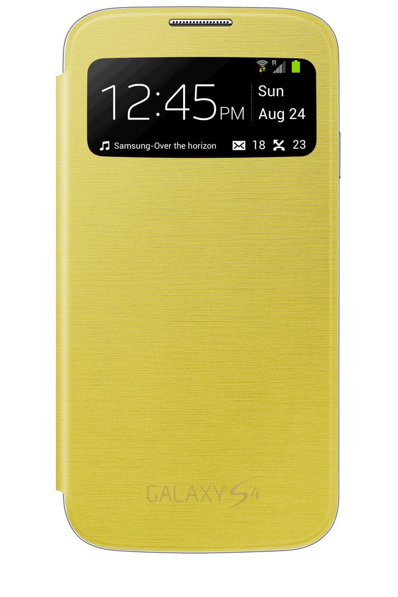 Samsung S View Cover EF-CI950BYEGWW Yellow for Samsung Galaxy S4 i9500 / i9505