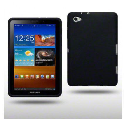 Θήκη Σιλικόνης Samsung P6800 Galaxy Tab 7.7 PU by Warp Black
