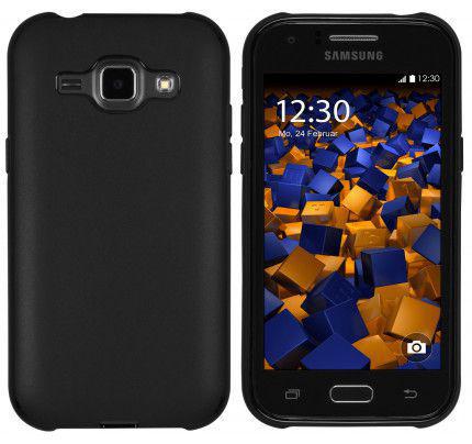 Θήκη TPU για Samsung Galaxy J1 μαύρου χρώματος