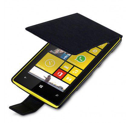 Θήκη Flip Low Profile για Nokia Lumia 520 Black