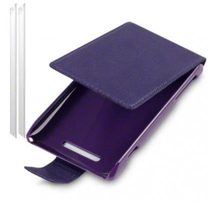Θήκη Flip για Sony Xperia E C1505 Purple