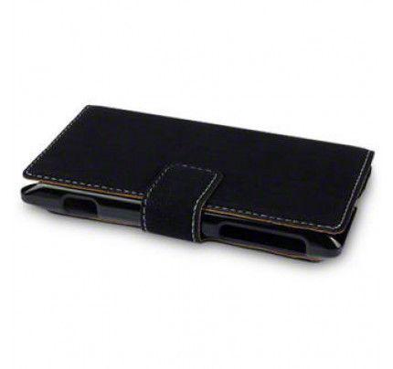 Θήκη για Sony Xperia E C1605 Low Profile Wallet PU Leather Case Black 
