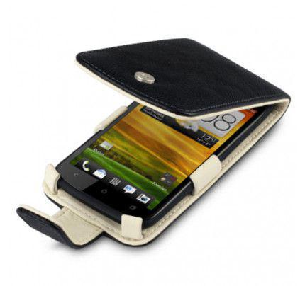 Θήκη για HTC One S Genuine Leather Case by Warp - Black 
