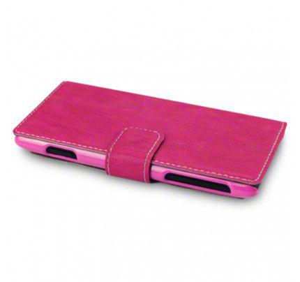 Θήκη για Htc Windows 8S PU Leather Wallet Pink