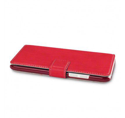 Θήκη για HTC One Mini Low Profile Wallet PU Leather Red