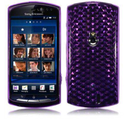 Θήκη TPU Gel για Sony Xperia Neo Purple