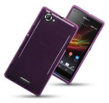 Θήκη TPU Gel για Sony Xperia L C2105 Purple by Warp 