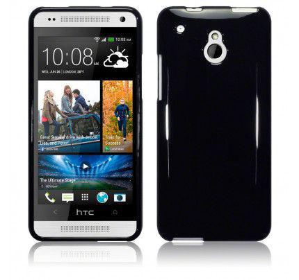 Θήκη TPU Gel για HTC One Mini Solid Black