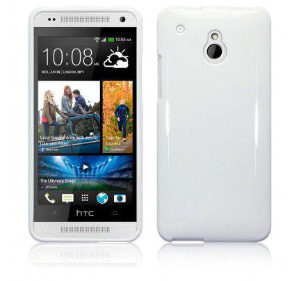 Θήκη TPU Gel για HTC One Mini Solid White
