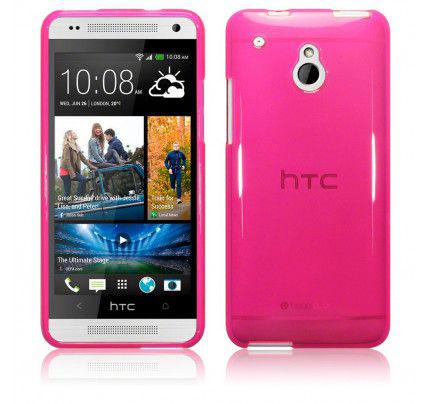 Θήκη TPU Gel για HTC One Mini Hot Pink
