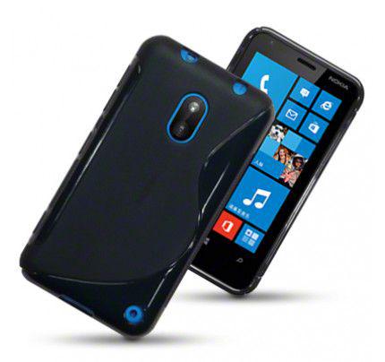 Θήκη Σιλικόνης για Nokia Lumia 620 μαύρη