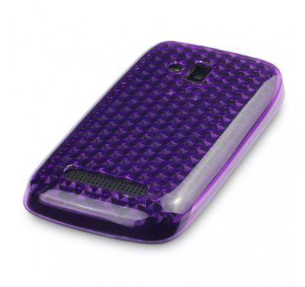Θήκη TPU Gel για Nokia Lumia 610 Purple by Warp
